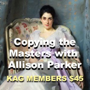 Copying the masters with allison parker COPYING THE MASTERS KAG Member $ 45.