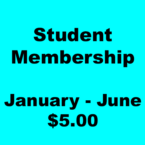 Student Membership January - June.